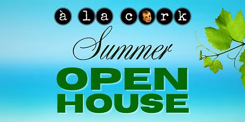 Summer Open House Wine Tasting