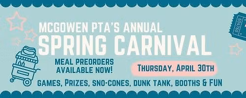 McGowen PTA's Spring Carnival 