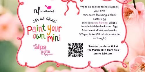 Paint Your Own Mini - Nora Flemming