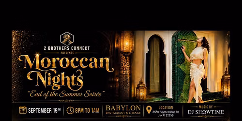 Moroccan Nights: End of the Summer Soir\u00e9e