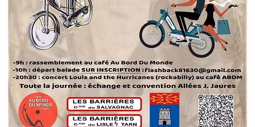 FLASH BACK IN SALVAGNAC ! Rassemblement Solex, Mobylette, Scooter et Motos anciennes