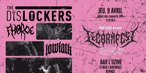 LICORNE FEST warm-up 2 \u2022 The Dislockers \/\/ Fhorce \/\/ Lowtalk