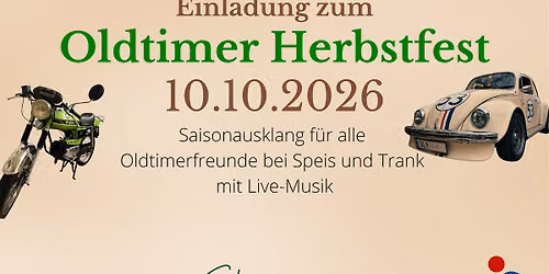 Oldtimer Herbstfest 2026