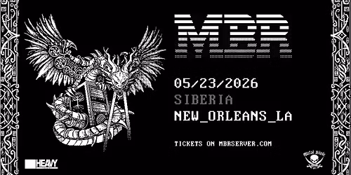 MASTER BOOT RECORD + arottenbit \/\/ NEW ORLEANS MAY 23
