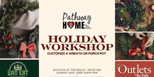 Holiday Workshop - Customize a Wreath or Porch Pot
