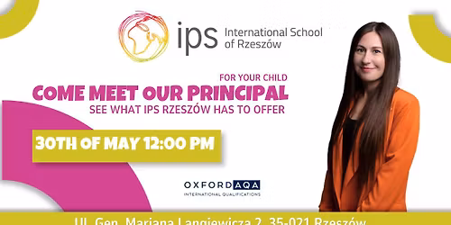 Join us for a Campus Visit & Q&A with Our Principal