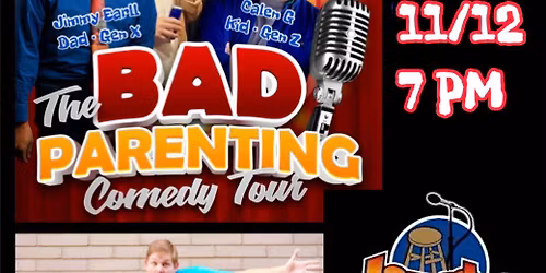 The Bad Parenting Comedy at Punch Line Sacramento