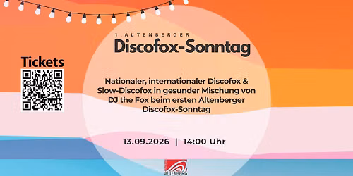 1. Altenberger Discofox-Sonntag