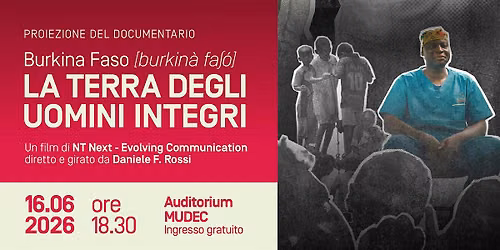 Proiezione del documentario Burkina Faso \u2013 La terra degli uomini integri