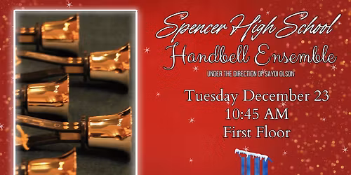 Spencer High School Handbell Ensemble Holiday Performance