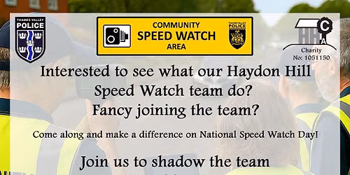 National Speed Watch Day