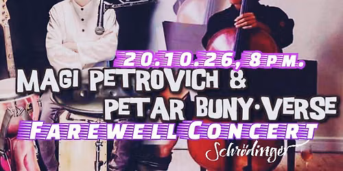 \ud83c\udfbbMagi Petrovich & Buny Verse \ud83d\udef8 Konzert for Cello & Handpan