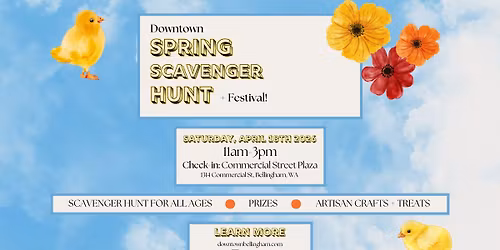 Downtown Spring Scavenger Hunt + Festival