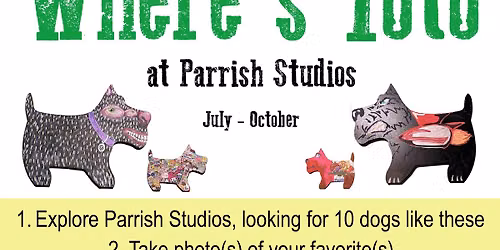 Where's Toto @ Parrish Studios!
