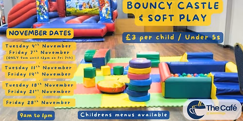 Soft Play & Bouncy Castle at Saintbridge Sport Centre