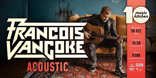 FRANCOIS VAN COKE - Acoustic live at The Music Kitchen 30th Dec 