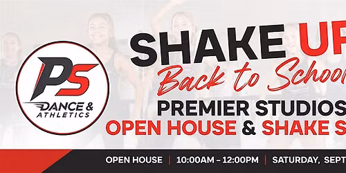 Shake up: Back to School: Premier Studios Open House and Shake Social