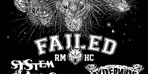 GBH, FAILED,SYSTEM OF SLAVES,CYDERNIDE 