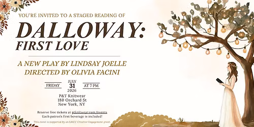 \u201cDalloway: First Love,\u201d A New Play Inspired by Mrs. Dalloway