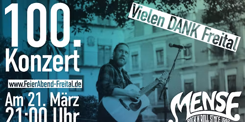 MENSE Live - unser 100. Konzert!