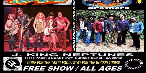 11\/22 AEROSMITH AND BLACK CROWES TRIBUTES LIVE @ J KING NEPTUNES, SUNSET BEACH!