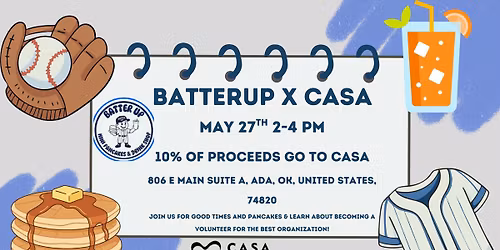 Batter Up X CASA