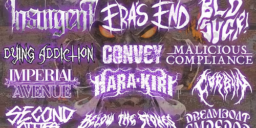 Sunday Sabbath II: Dead Flesh, Insurgent, BldSugr, Malicious Compliance, Second Cities + MORE