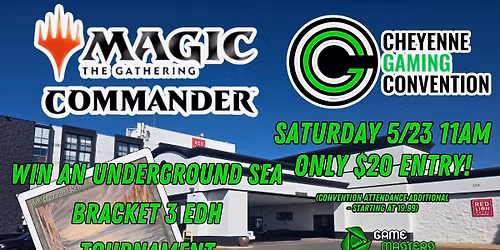 Win An Underground Sea Dual Land MTG EDH Bracket 3 Tournament