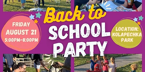 Back to School Party