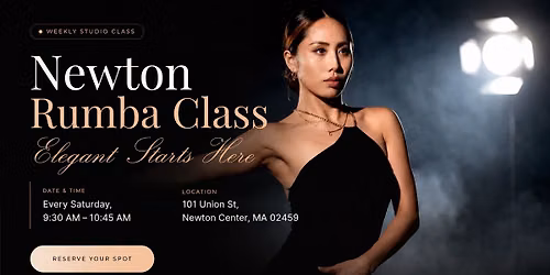 Beginner Rumba Class in Newton Center