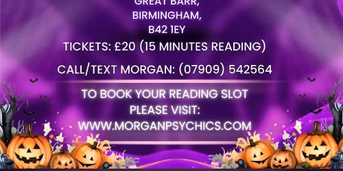 \u2018Morgan Psychics Halloween Psychic Event\u2019