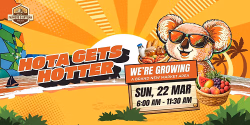 HOTA Gets Hotter - We're Growing A Brand New Market Area! 