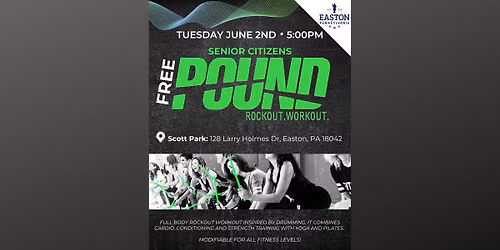 Pound Fitness Class for Seniors (50+)