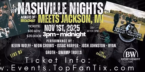 Nashville Nights Meets Jackson, MI
