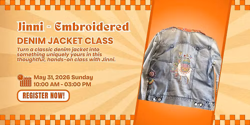 Jinni - Embroidered Denim Jacket Class