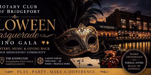 Halloween Masquerade Casino Gala | Rotary Club of Bridgeport |