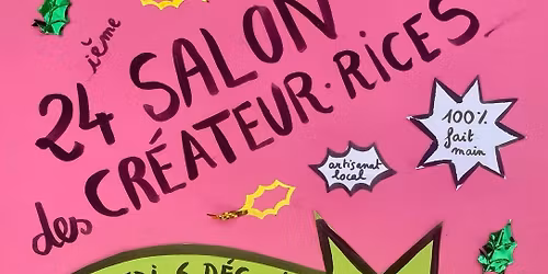 24eme Salon des Cr\u00e9ateur\u00b7ices