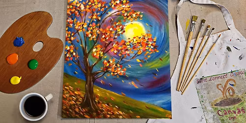 \ud83c\udfa8\u2615 PAINT & SIP NIGHT - "Autumn Breeze"