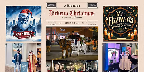 Wetumpka Downtown Dickens Christmas
