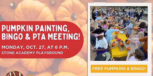 Pumpkins in the Park: October PTA Meeting