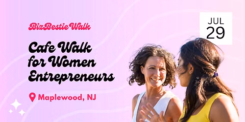 Maplewood Cafe Walk for Women Entrepreneurs