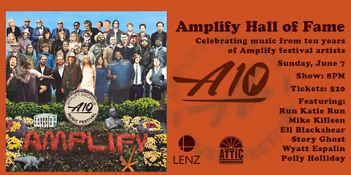 Amplify Hall of Fame: Celebrating A Decade of Music on The Decatur Square