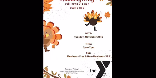 YMCA Thanksgiving Line Dancing