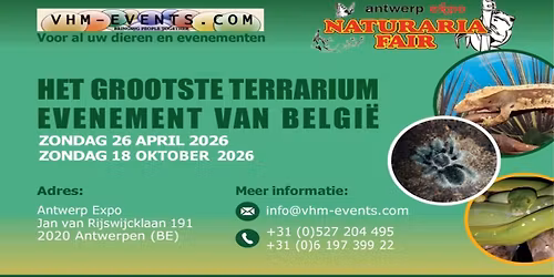 Naturaria Fair Antwerpen 26-04-2026