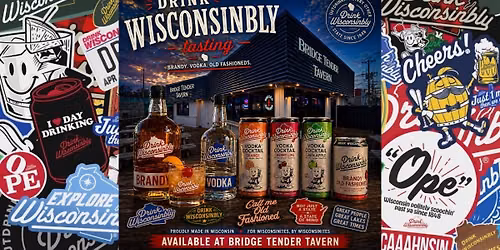 Drink Wisconsinbly Riverfront Tasting Experience | Bridge Tender Racine