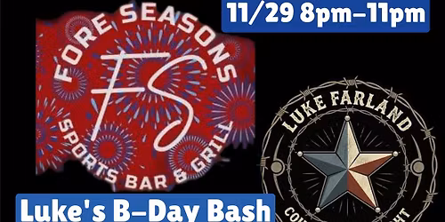 Luke Farland's B-Day Bash at Fore Seasons Newton!!!