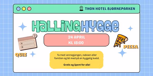 Hallinghygge Fl\u00e5 - Quiz og pizza p\u00e5 Hotellet \ud83c\udf55\u270d\ufe0f