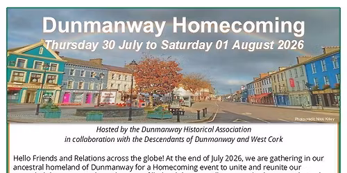 A Dunmanway Homecoming 2026