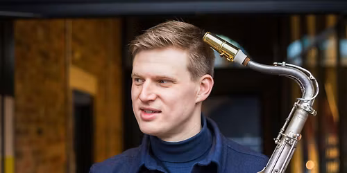 Jazz adventurer Rik van der Made on tour with top British band.