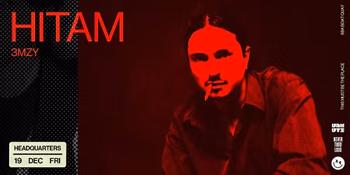 Thugshop x Unmute Presents: Never Tooo Loud with Hitam